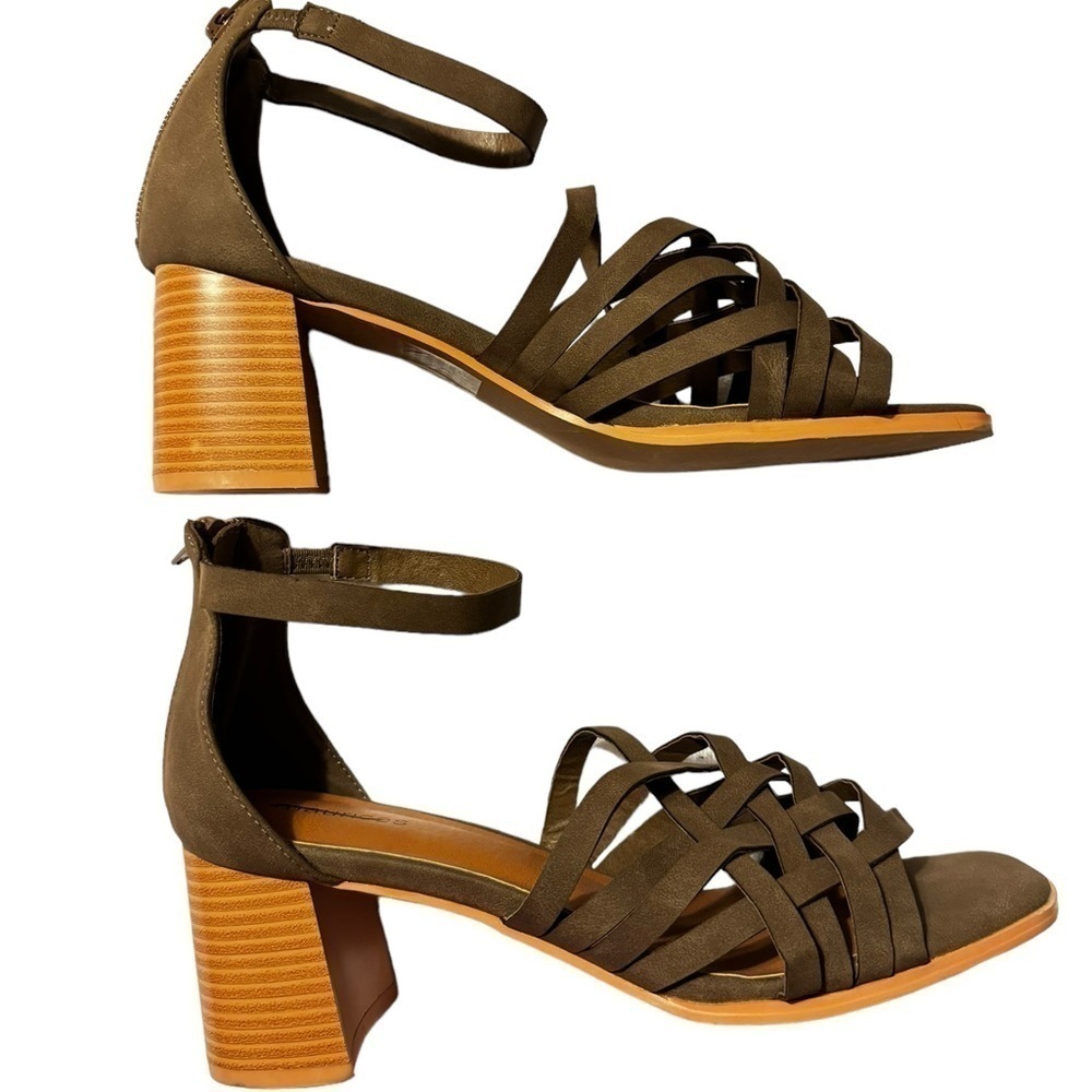 Maurices Sofie Block Heel Sandals size 9.5 M